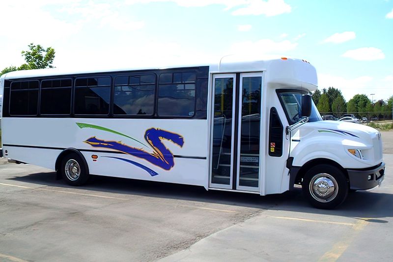 24 Passenger Bus - 24-passenger mini bus exterior view